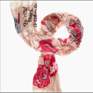 Kate spade wanderlust scarf